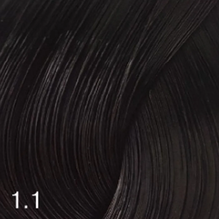 Перманентная крем-краска для волос Expert Color 1.1, 100 мл.