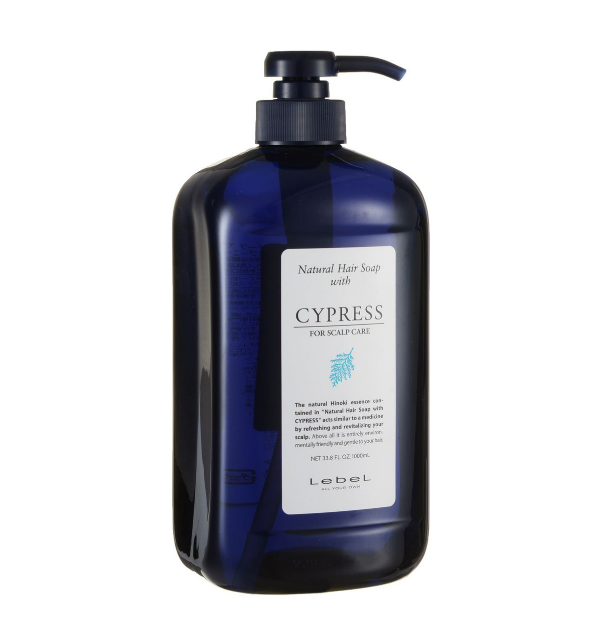 LEBEL, Шампунь для волос c маслом кипариса Natural Hair Soap With Cypress, 1000 мл.