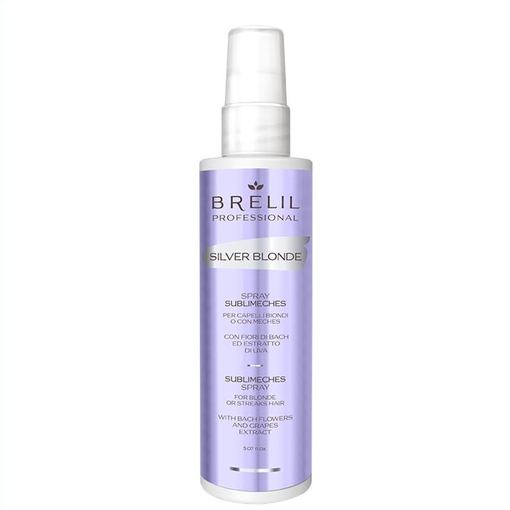 BRELIL, Спрей для волос Sublimeches Biotreatment Silver Blonde, 150 мл.