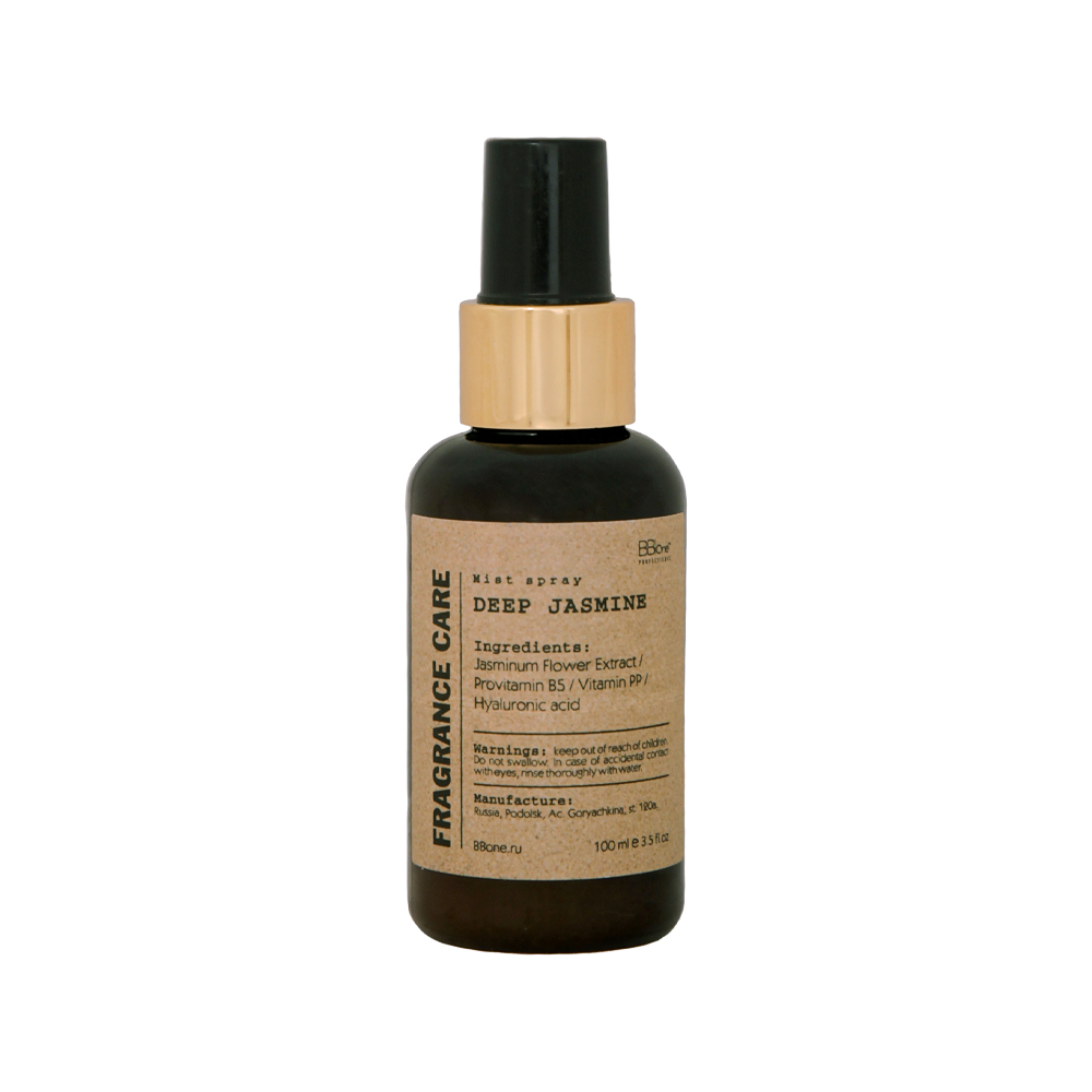 BB ONE, Парфюмированный спрей для волос Mist Spray Deep Jasmine Fragrance Care, 100 мл.