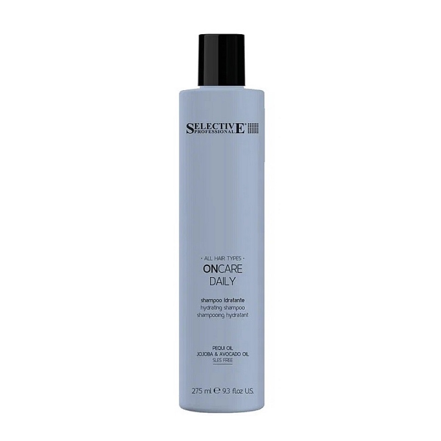 SELECTIVE, Увлажняющий шампунь для сухих волос Hydration On Care Daily & Extra Care, 275 мл.