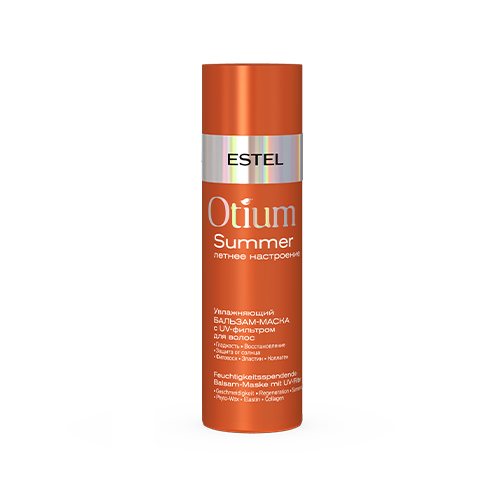 ESTEL, Увлажняющий бальзам-маска с UV-фильтром для волос Otium Summer, 200 мл.