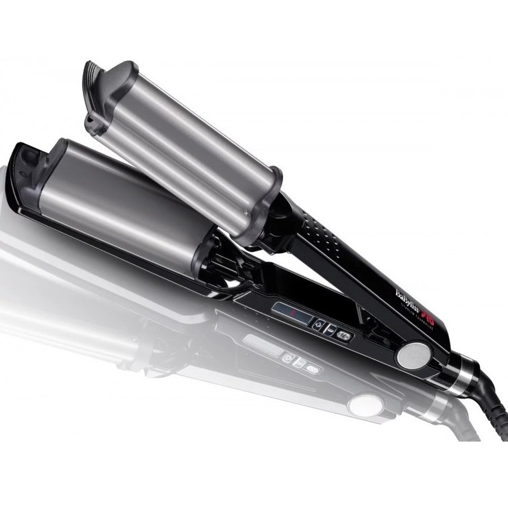 BABYLISS PRO, Плойка тройная с терморегулятором Pro Ionic HI DEF Waiver, 19/19/19 мм.