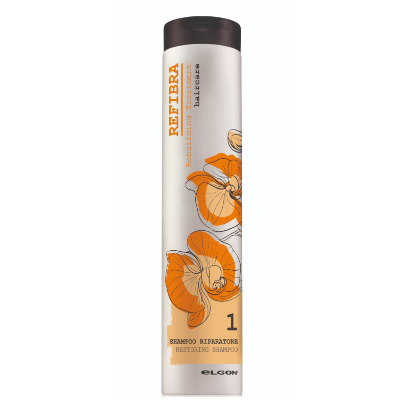 ELGON, Шампунь для волос интенсивное восстановление Restoring Refibra, 250 мл.