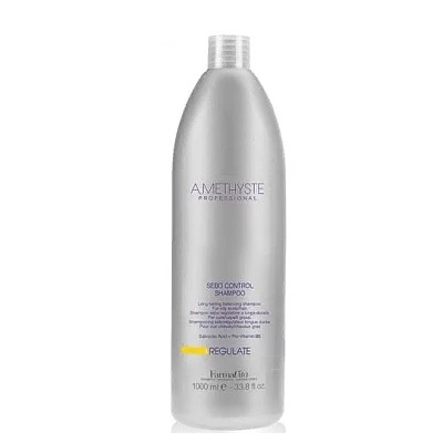 FARMAVITA, Шампунь для жирной кожи головы Amethyste Regulate Sebo Control Shampoo, 1000 мл.