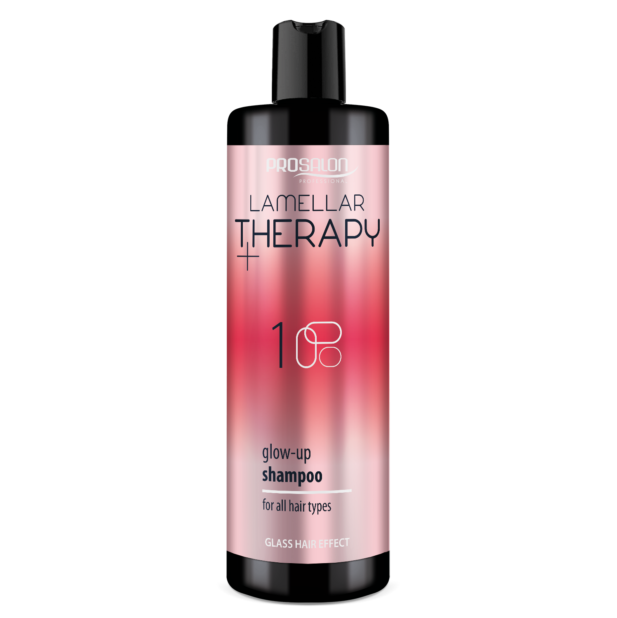 PROSALON, Ламеллярный шампунь для блеска волос Glow-up Shampoo Lamellar Therapy, 400 мл.