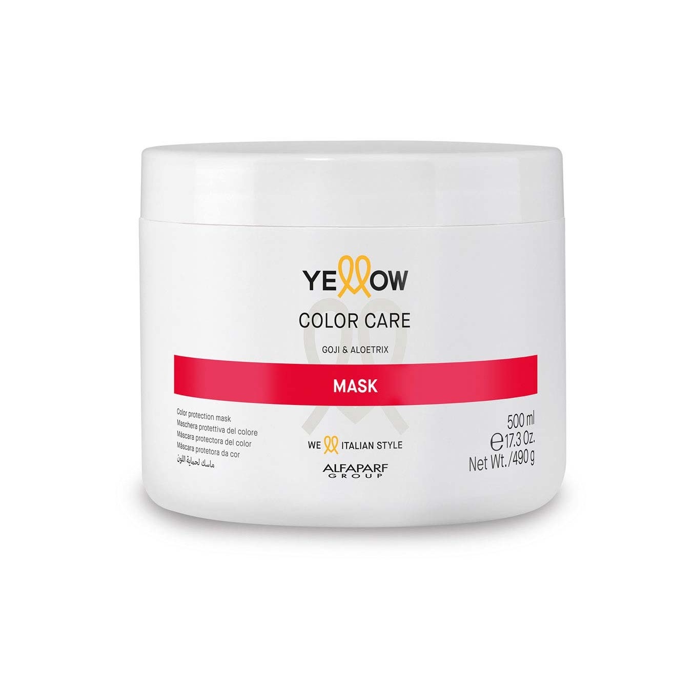 YELLOW, Маска для окрашенных волос Color Care, 500 мл.