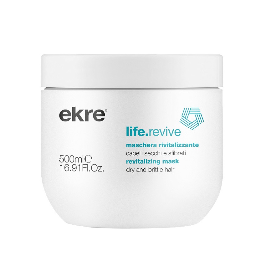 EKRE, Маска восстанавливающая для сухих и поврежденных волос Revitalizing Life.Revive, 500 мл.