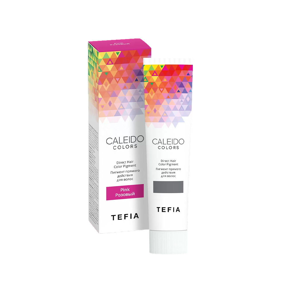 TEFIA, Пигмент прямого действия для волос Caleido Colors Pink, 100 мл.