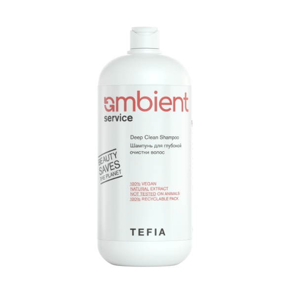 TEFIA, Шампунь для глубокой очистки волос Ambient Service, 1000 мл.