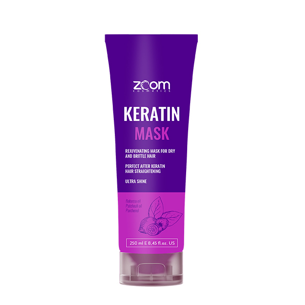 ZOOM, Маска кондиционирующая для волос Keratin, 250 мл.