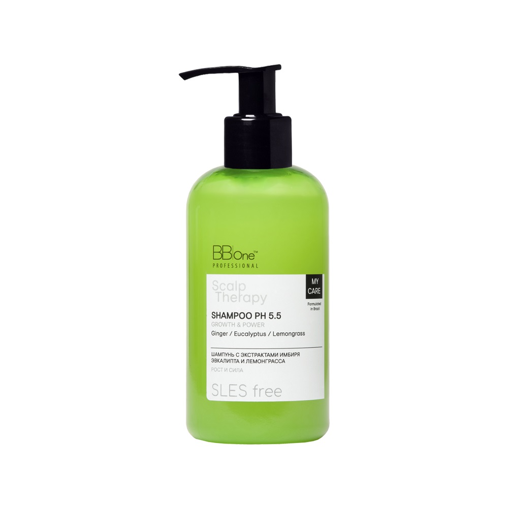 BB ONE, Шампунь для волос Shampoo Growth & Power Scalp Therapy, 900 мл.