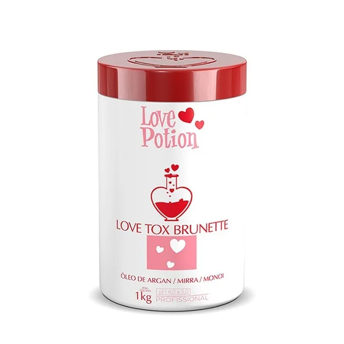 LOVE POTION, Ботокс для волос LoveTox Brunette, 1000 мл.
