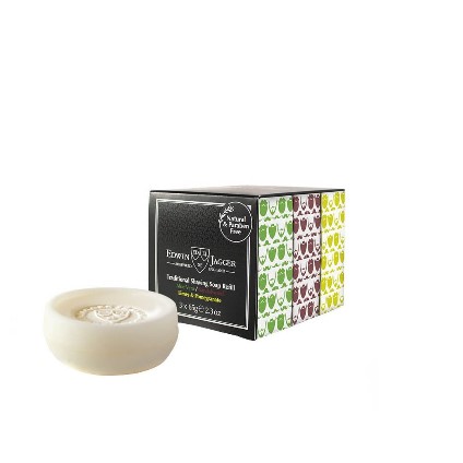 EDWIN JAGGER, Набор мыла для бритья (Aloe Vera, Sandalwood, Limes & Pomegranate), 3 х 65 гр.