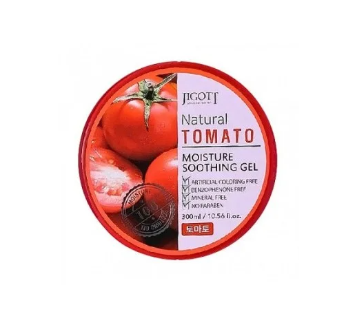 Увлажняющий успокаивающий гель с экстрактом томата Natural Tomato Moisture Soothing Gel, 300 мл.