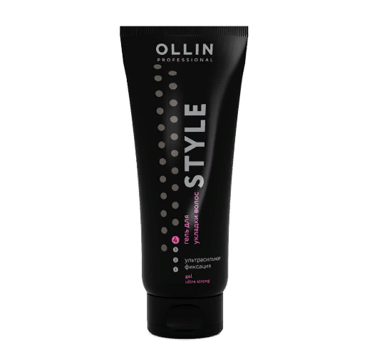 OLLIN, Гель для укладки ультрасильной фиксации Ollin Style Gel Ultra Strong, 200 мл.