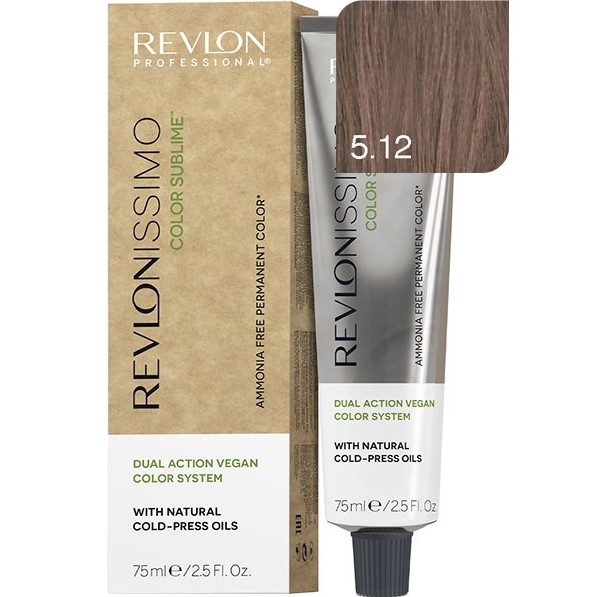 REVLON, Краска для волос Revlonissimo Color Sublime 5.12, 75 мл.
