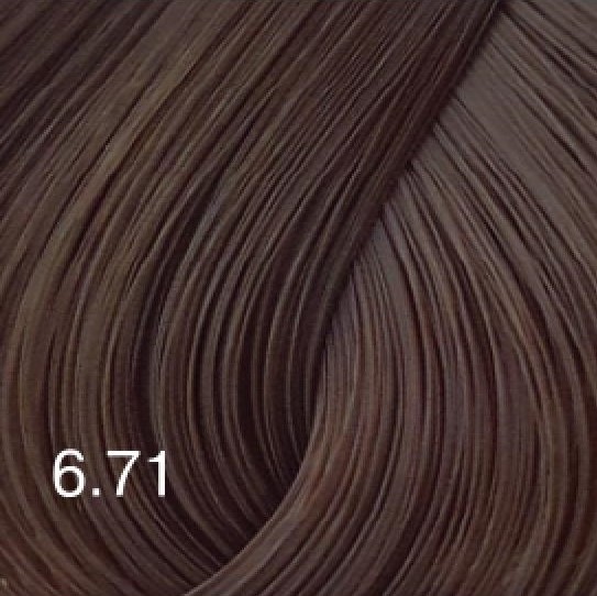 BOUTICLE, Перманентная крем-краска для волос Expert Color 6.71, 100 мл.