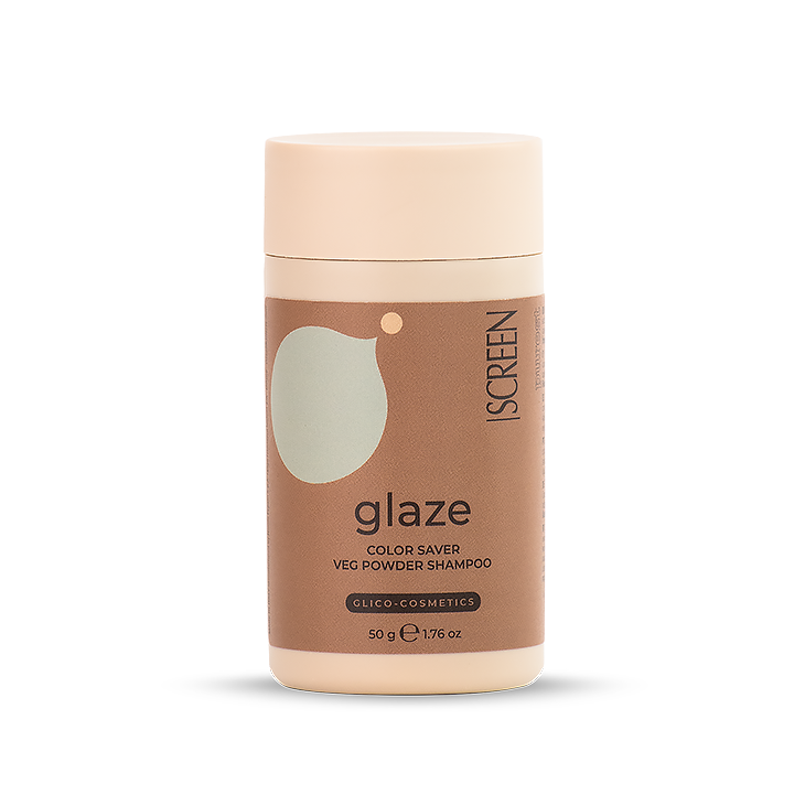 SCREEN, Шампунь порошковый для всех типов окрашенных волос Glaze Color Saver Veg Powder Shampoo, 50 гр.