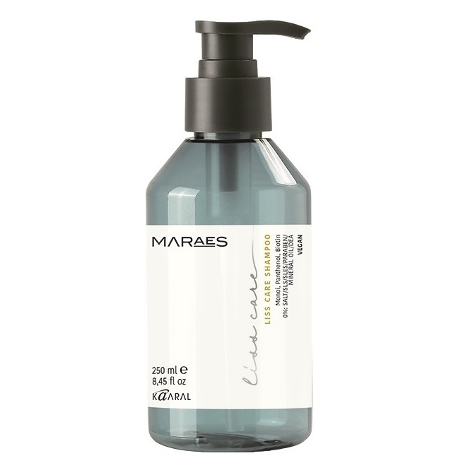 KAARAL, Разглаживающий шампунь для прямых волос Maraes Liss Care, 250 мл.