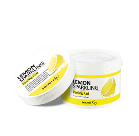 Пилинг-диски для лица с экстрактом лимона Lemon Sparkling Peeling Pad, 70 шт.