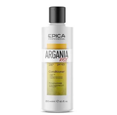 EPICA, Кондиционер для придания блеска с маслом арганы Argania Rise Organic, 250 мл.