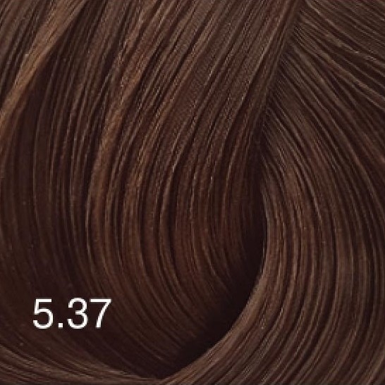 Перманентная крем-краска для волос Expert Color 5.37, 100 мл.