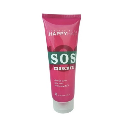 HAPPY HAIR, Маска для волос безсульфатная SOS, 250 мл.