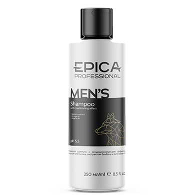 EPICA, Мужской шампунь с кондиционирующим эффектом Men's, 250 мл.