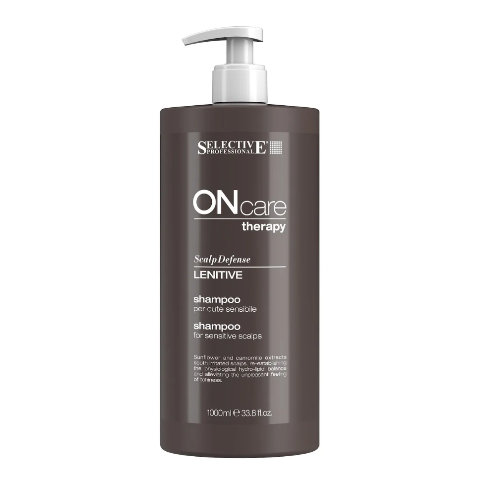 SELECTIVE, Шампунь для чувствительной кожи головы Lenitive On Care Scalp Defense, 1000 мл.