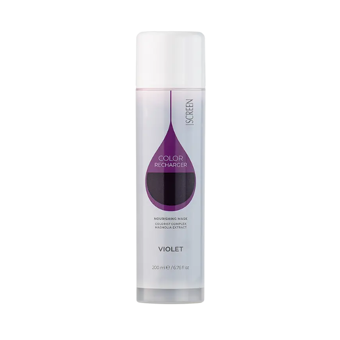 SCREEN, Маска тонирующая Nourishing Color Mask Puredips Violet, 200 мл.