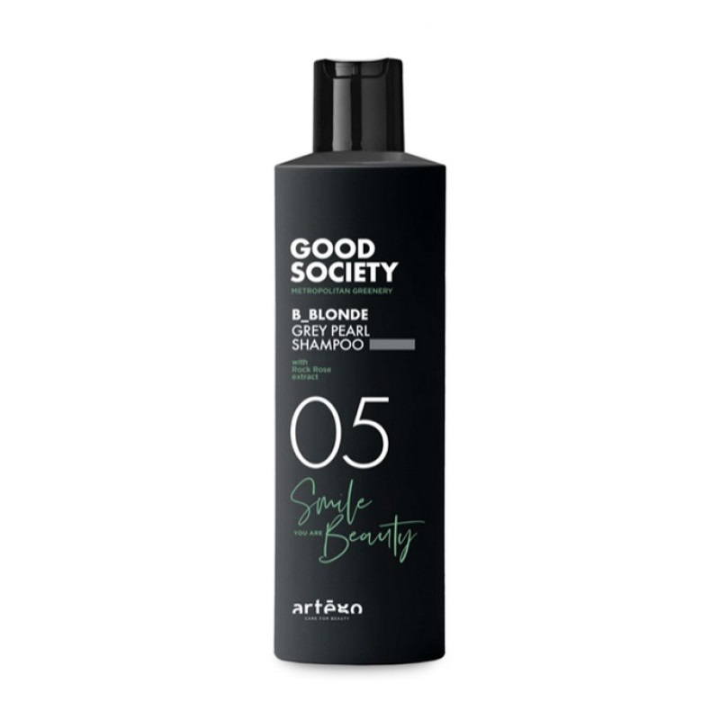 ARTEGO, Серебристо-перламутровый шампунь Grey Pearl Shampoo 05 B Blonde, 250 мл.