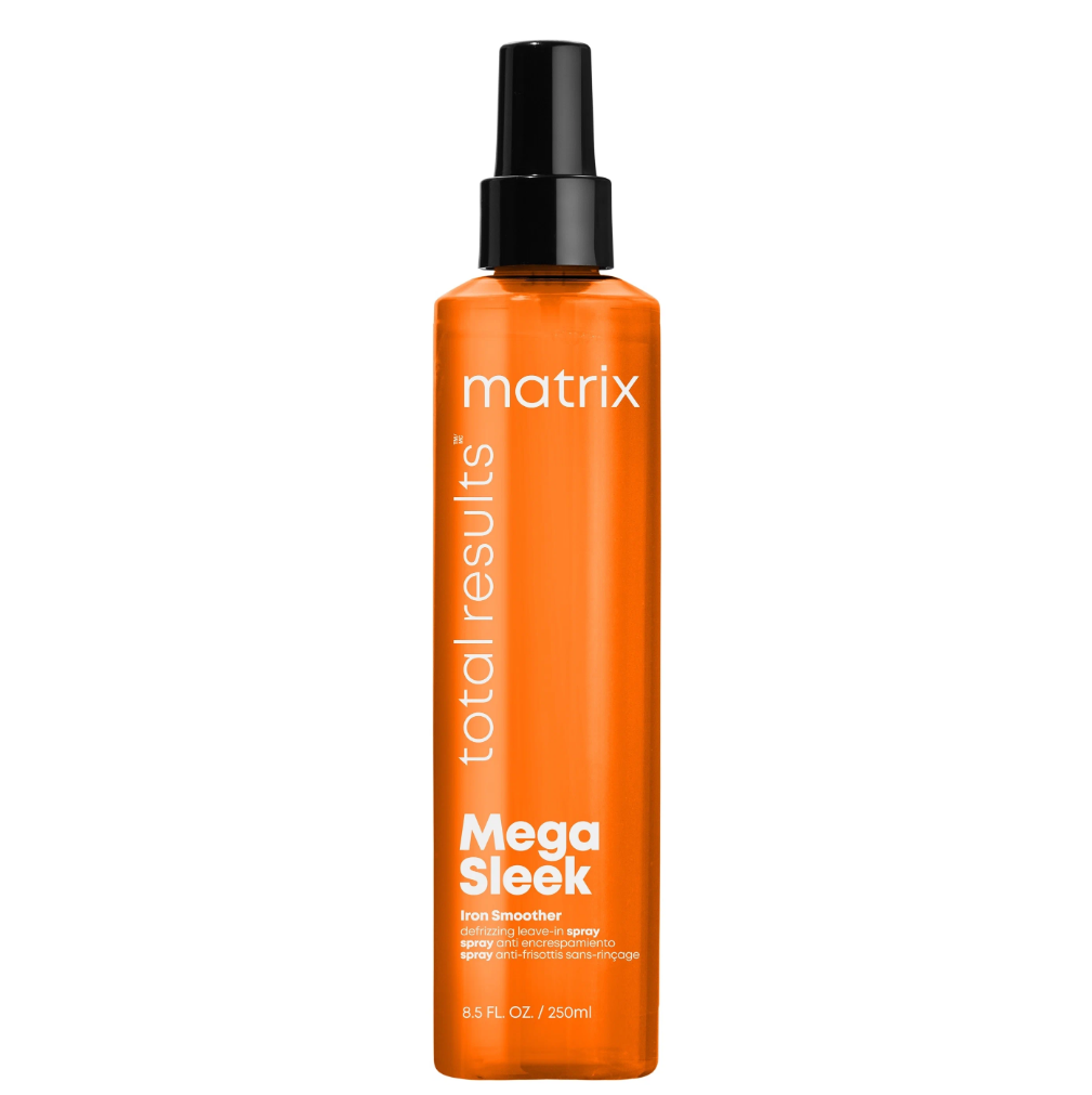 MATRIX, Термозащитный спрей для гладкости волос Total Results Mega Sleek Iron Smoothe, 250 мл.