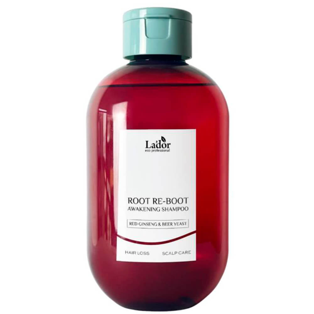 LA'DOR, Шампунь для восстановления корней волос с экстрактом красного женьшеня и пивными дрожжами Root Re-Boot Awakening Shampoo, 300 мл.