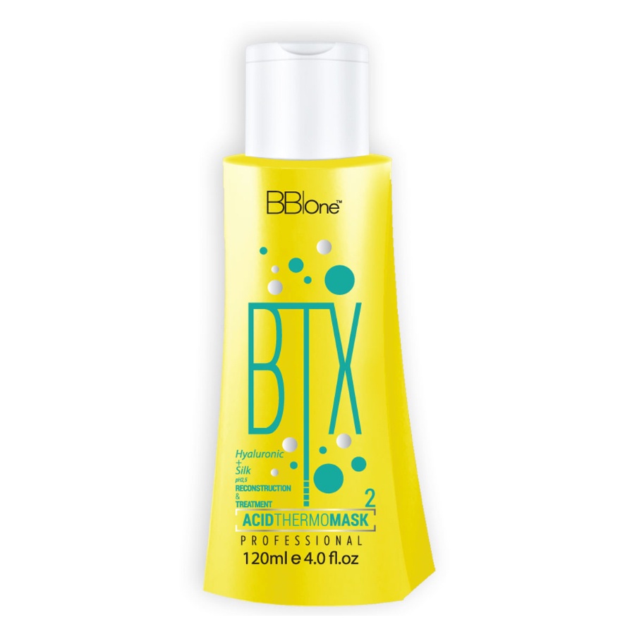 BB ONE, Интенсивный реконструктор (аминокислотный) Шаг 2 BTX Acid Thermo Mask pH=2,5, 120 мл.