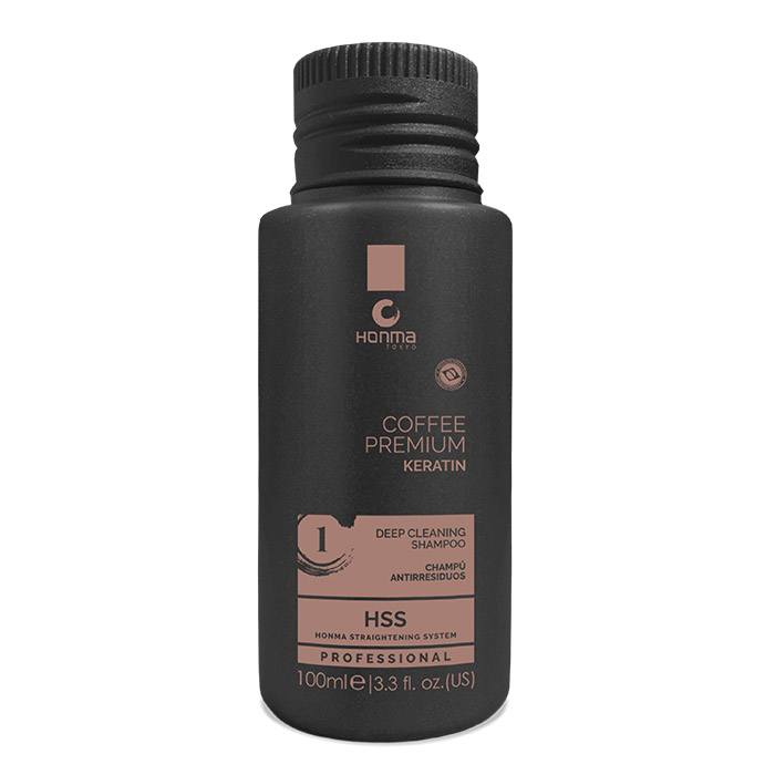 HONMA TOKYO, Подготавливающий шампунь глубокой очистки Coffee Premium Deep Cleaning Shampoo 1 Шаг, 100 мл.