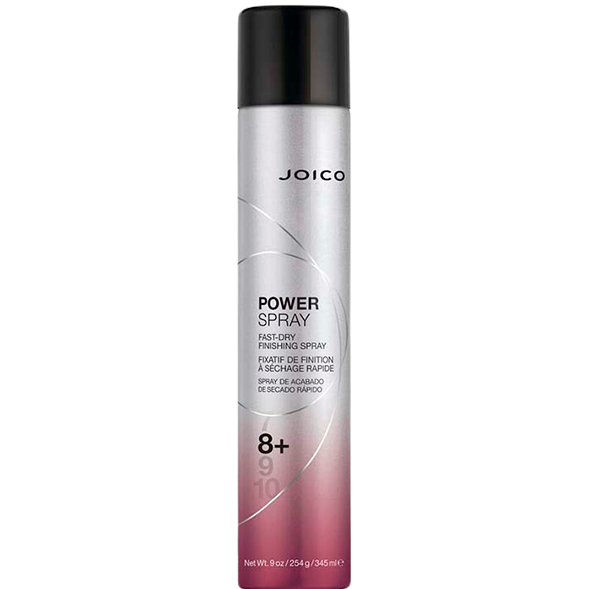 JOICO, Лак быстросохнущий экстрасильной фиксации 8+ Power Spray, 345 мл.