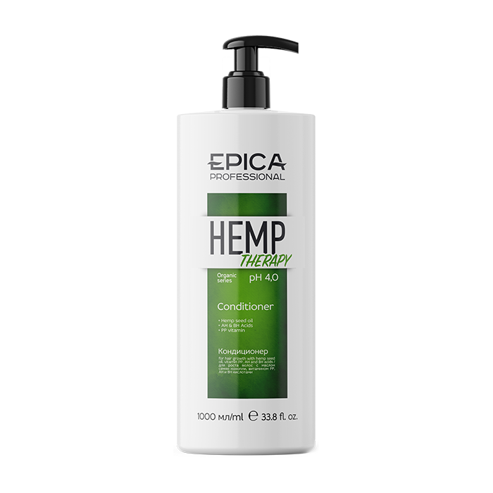 EPICA, Кондиционер для роста волос Hemp therapy Organic, 1000 мл.