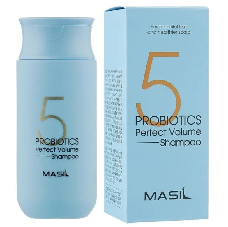 MASIL, Мягкий шампунь с пробиотиками 5 Probiotics Perfect Volume Shampoo, 150 мл.