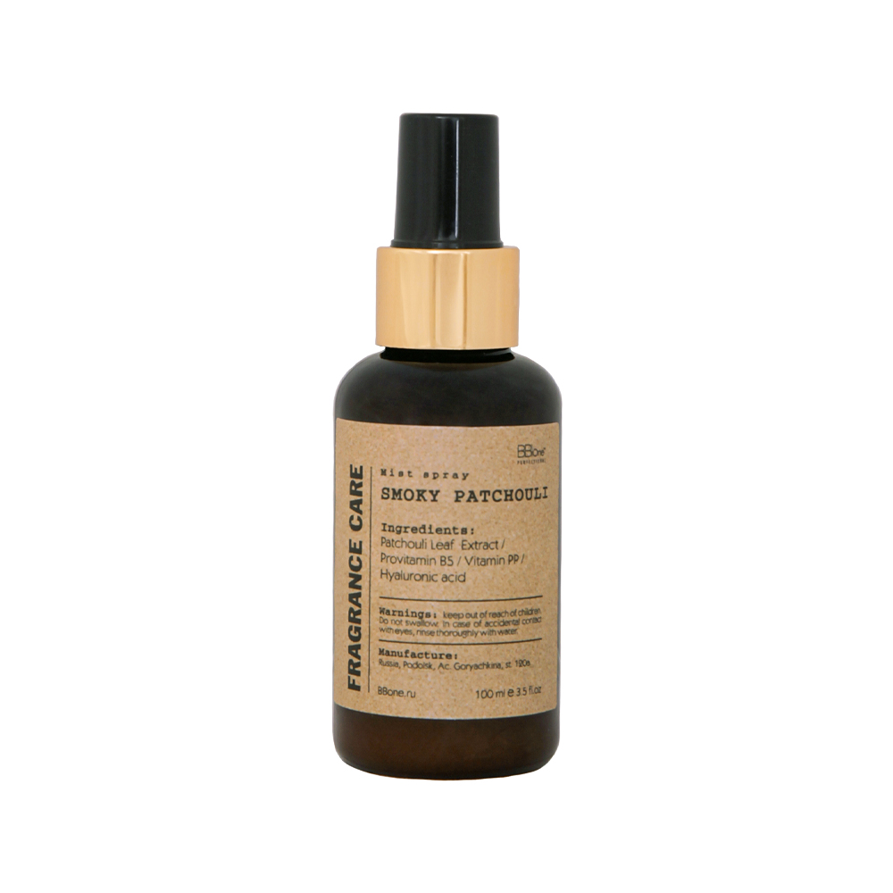 BB ONE, Парфюмированный спрей для волос Mist Spray Smoky Patchouli Fragrance Care, 100 мл.