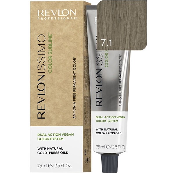 REVLON, Краска для волос Revlonissimo Color Sublime 7.1, 75 мл.