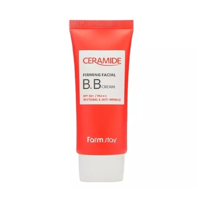 FARMSTAY, Укрепляющий ВВ-крем с керамидами Ceramide Firming Facial BB Cream SPF 50+/PA+++, 50 г.