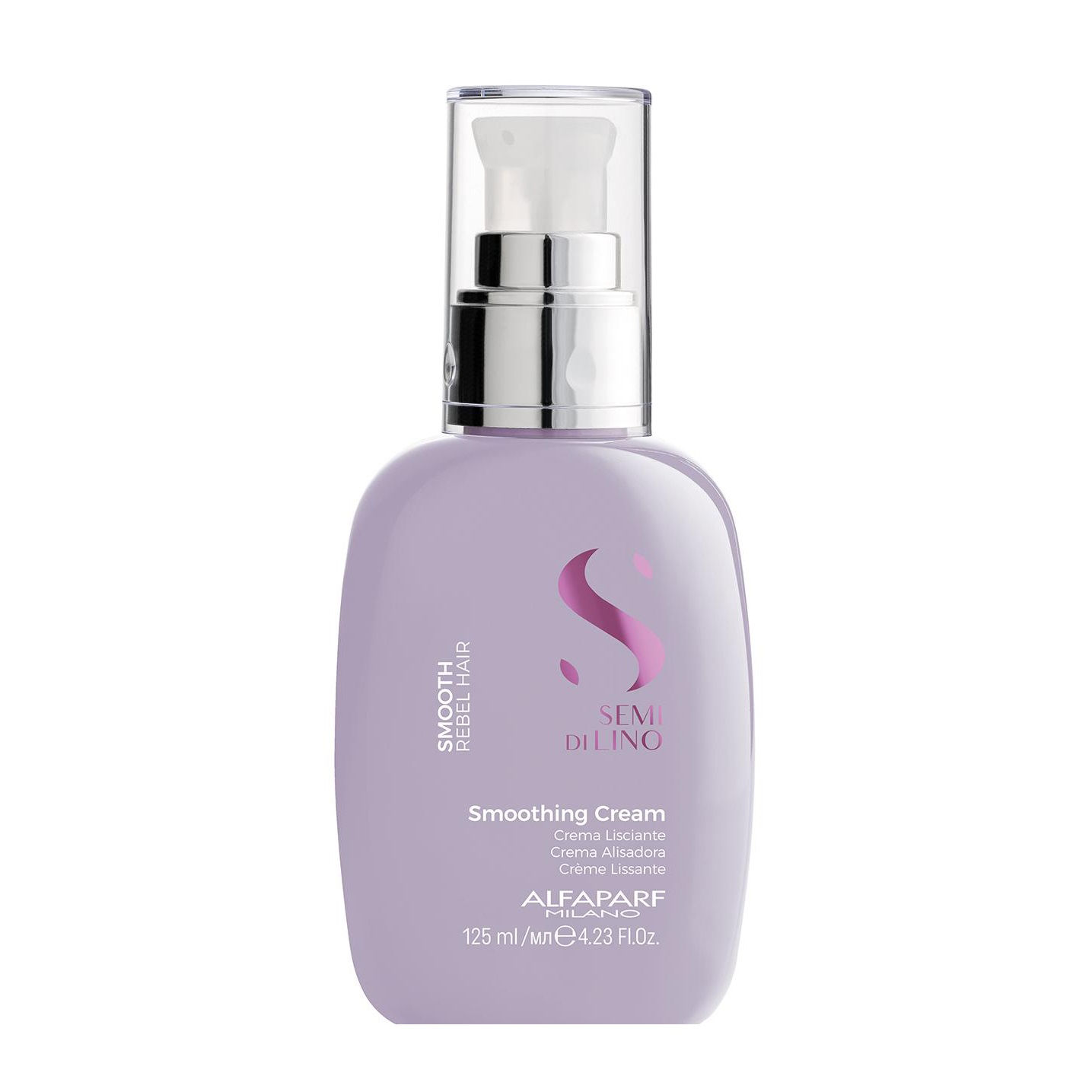 ALFAPARF MILANO, Разглаживающий крем Smoothing Cream Semi Di Lino Smooth, 125 мл.