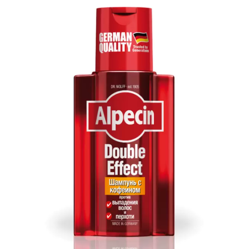 ALPECIN, Шампунь против перхоти и выпадения волос Doppel-Effekt, 200 мл.