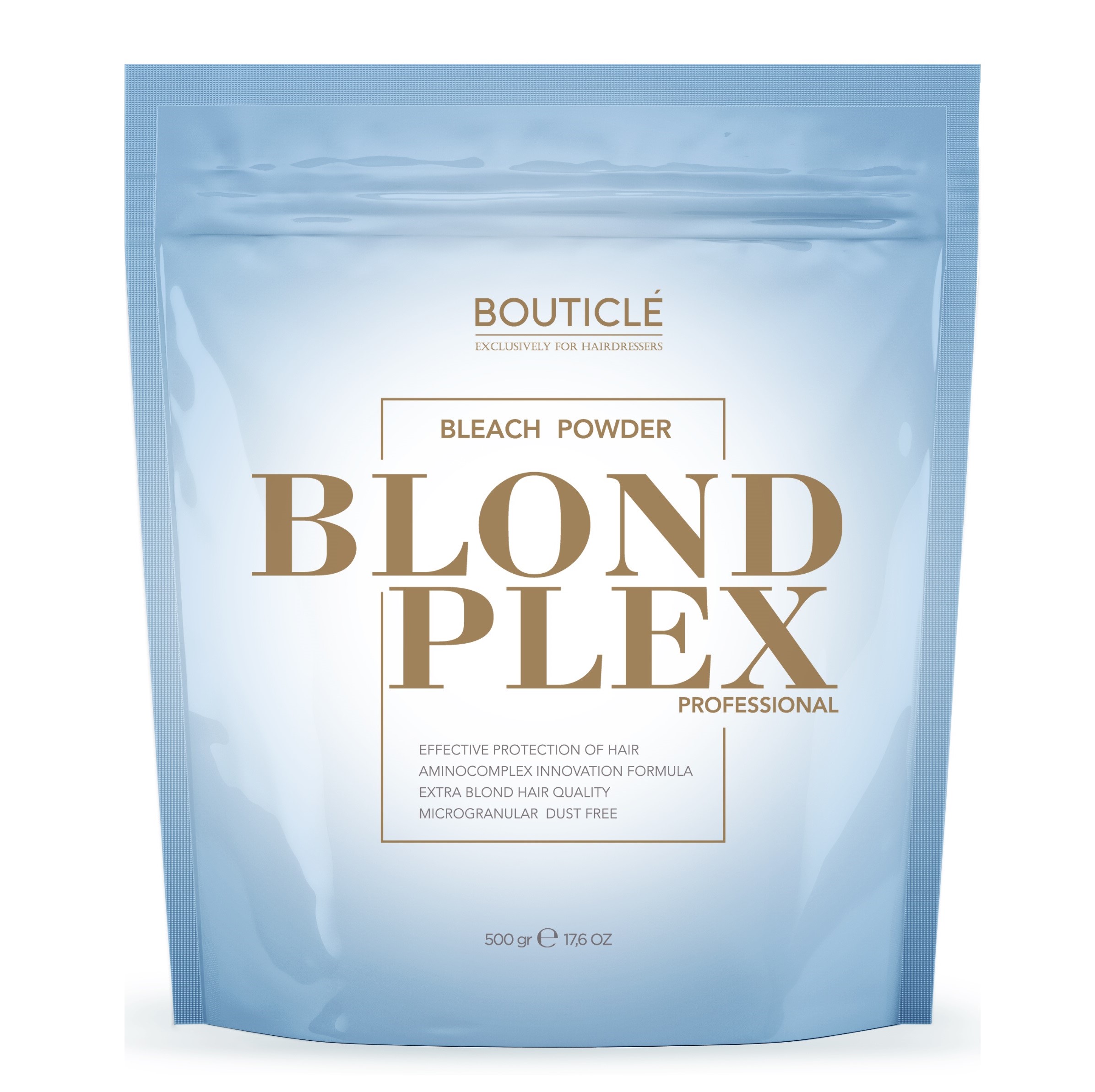 BOUTICLE, Обесцвечивающий порошок Blond Plex  с аминокомплексом, 500 гр.