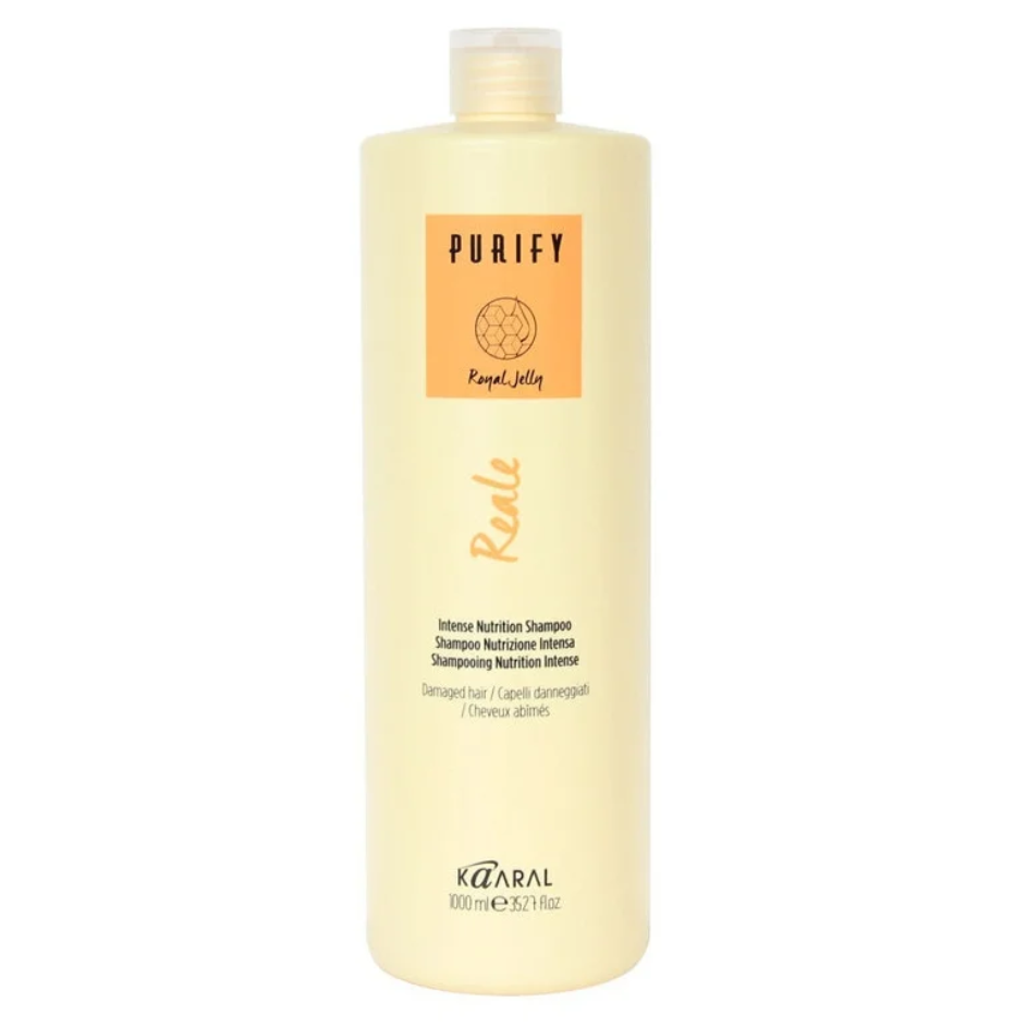 KAARAL, Восстанавливающий шампунь для поврежденных волос Purify-Reale Intense Nutrition Shampoo, 1000 мл.