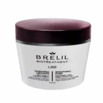 BRELIL, Разглаживающая маска для волос Biotreatment Liss, 220 мл.