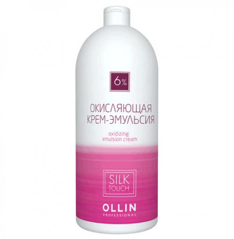 OLLIN, Окисляющая крем-эмульсия Silk Touch 6% 20vol, 1000 мл.