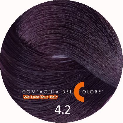 Безаммиачный краситель для волос 4/2, 100 мл.