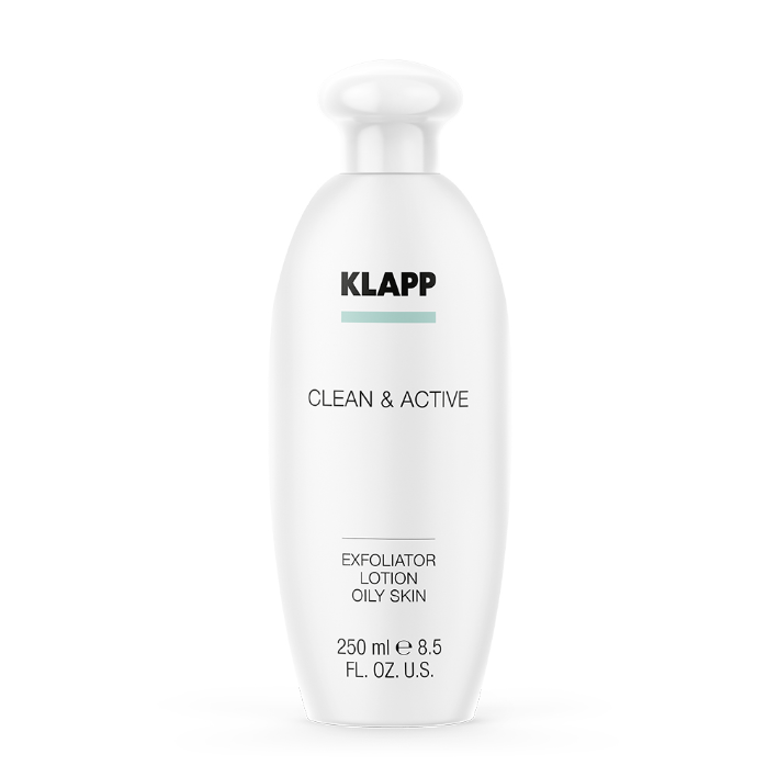 KLAPP, Эксфолиатор для жирной кожи Clean & Active, 250 мл.